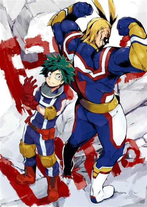 All Might And Deku Anime Amino