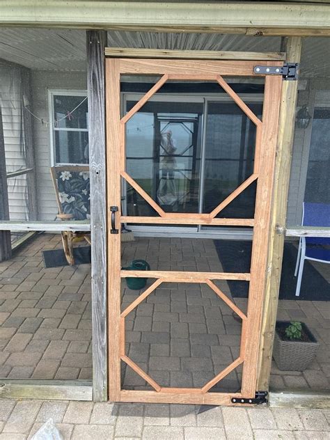 Wooden Screen Door Design And Build Considerations Woodworking