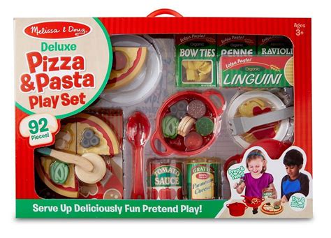 Buy Melissa And Doug Deluxe Pizza And Pasta Play Set At Mighty Ape Australia