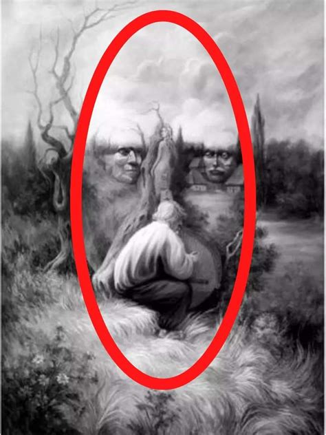 If You Can Spot All Faces In This Tricky Optical Illusion You May Be Detail Oriented Viral