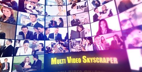 After effects templates, video templates and motion graphics templates to unleash your creativity. Multi Video Skyscraper-Corporate Template | Company ...