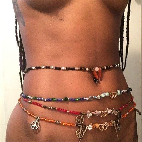 How To Wear African Waist Beads For Cultural And Spiritual Purposes Waist Jewelry Belly