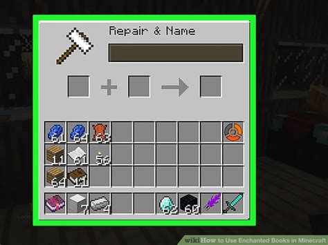 The tool you'll use to enchant is none other than the enchantment table. How to Use Enchanted Books in Minecraft (with Pictures ...
