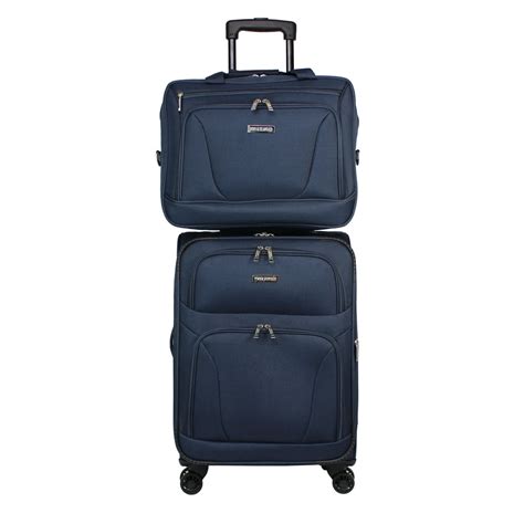 World Traveler Embarque Collection Lightweight 2 Pc Carry On Luggage