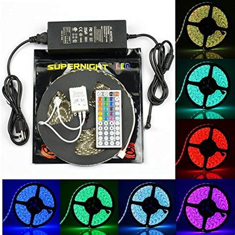 Bzone 328ft Waterproof Flexible Strip 600leds Color Changing Rgb