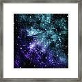 Teal Purple Galaxy Nebula Dream 1 Decor Art Digital Art By Anitas
