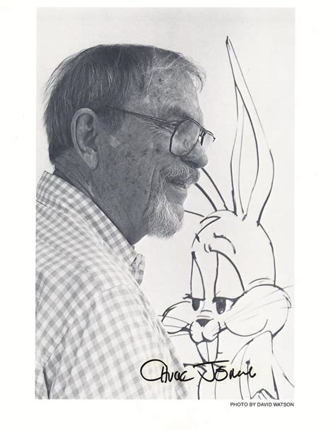 Chuck Jones Signed Bugs Bunny Photograph Todd Mueller Autographs