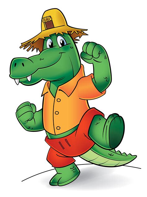 Compatible with all popular graphics and video applications. crocodile