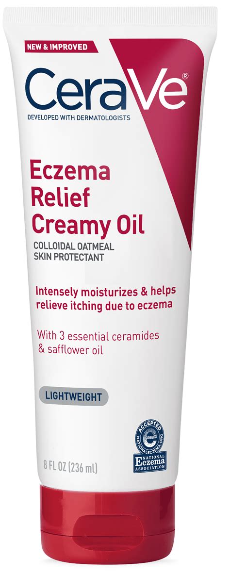 Cerave Eczema Creamy Oil For Dry Itchy Skin 8 Oz