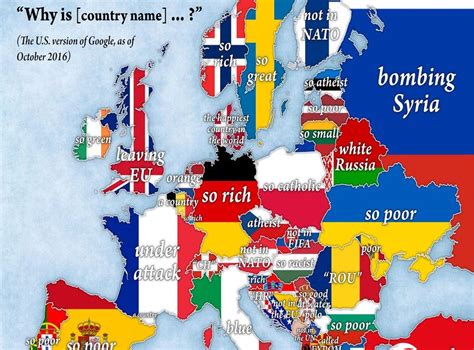 The Stereotype Map Of Europe Indy100 Indy100