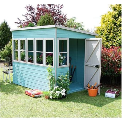 Oakham Summerhouses 6 X 6 Wooden Shed With 2 Windows Whatshed