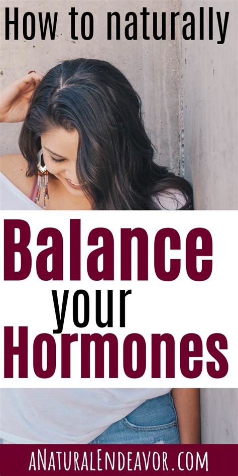 How To Improve Hormone Balance Naturally A Natural Endeavor Balance