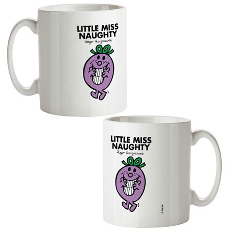 Personalised Little Miss Naughty Mug