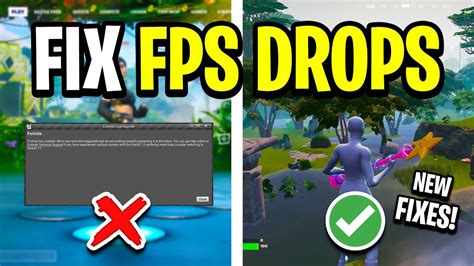 How To Fix Fps Drops Stutters And Crashes In Fortnite Chapter 4 Season 3