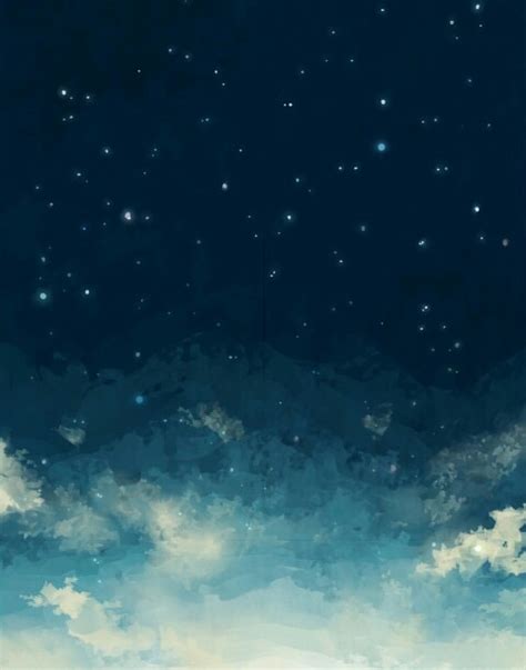 Drawing Night Sky Anime Image 3285275 By Winterkiss