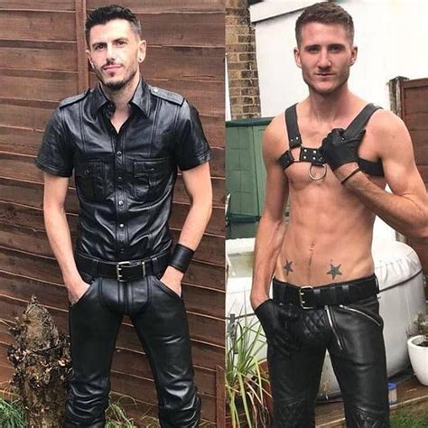 punkerskinhead photo mens leather clothing tight leather pants leather shirt