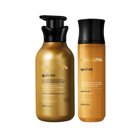 Substantivo masculino dono de botica, de farmácia, de um estabelecimento onde se preparam ou se. Combo Nativa Spa Quinoa: Loção Firmadora Corporal + Body ...