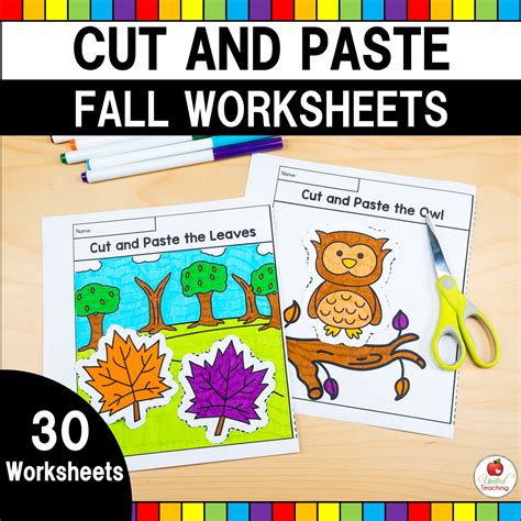 Fall Cut And Paste Worksheets United Teaching