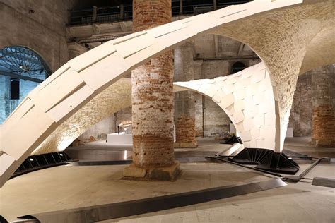Eth Zurich Armadillo Vault Beyond The Bend Exhibition At Venice