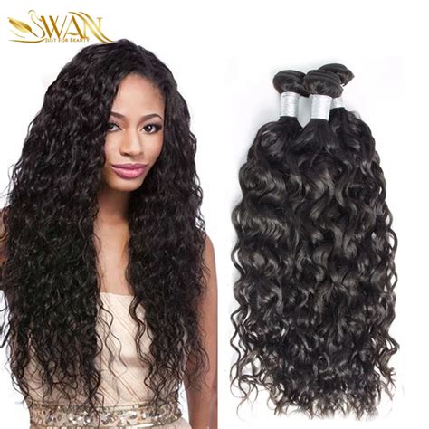 brazilian virgin hair natural wave 3 bundles water wave virgin hair 7a wet and wavy virgin