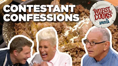 funniest worst cooks contestant confessions food network youtube