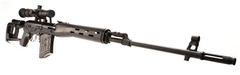 King Arms Kalashnikov Svd Airsoft Spring Sniper Rifle Pull The Trigger