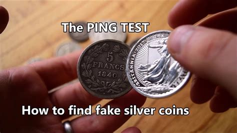 I answer this and more so you can decide if bitcoin is right for you (and your wallet). The Ping Test - How to find fake silver coins - YouTube