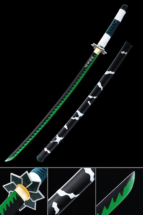 Sanemi Sword Sanemi Shinazugawas Sword Demon Slayer Sword Kimetsu