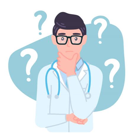 Puzzled Doctor Illustrations Royalty Free Vector Graphics And Clip Art