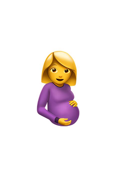 Pregnant Woman Emoji Emoji Photo Pregnant Emoji