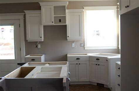 5 solutions for your corner cabinet storage needs. in progress kitchen with corner sink | Corner sink kitchen ...