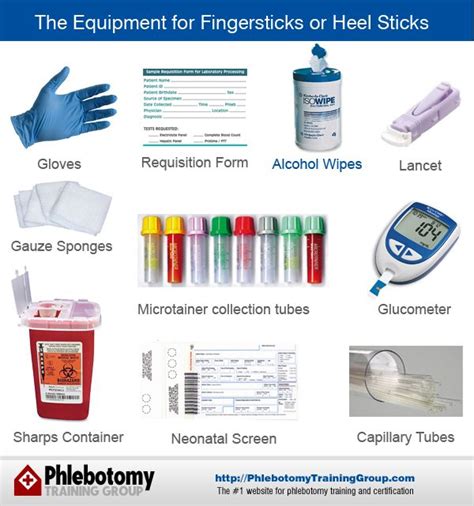 A tourniquet is another common laboratory tool used by phlebotomists. The Equipment Necessary to Perform a Fingerstick or Heel ...