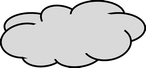 Grey Cloud Clipart 9 Clipart Station