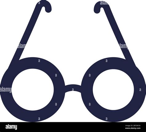 eyeglasses optical accessory silhouette style stock vector image and art