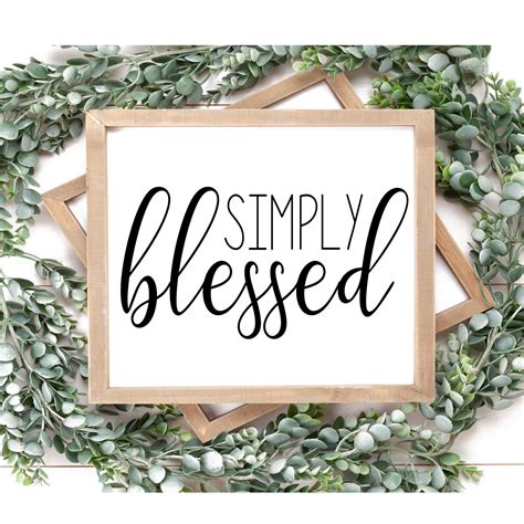 Blessed sign simply blessed simply blessed svg simply | Etsy | Blessed sign, Digital graphic ...