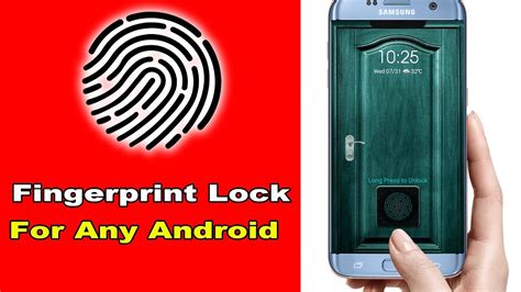 Fingerprint Lock All Mobile Phones New Apps Fingerprint Lock For Any