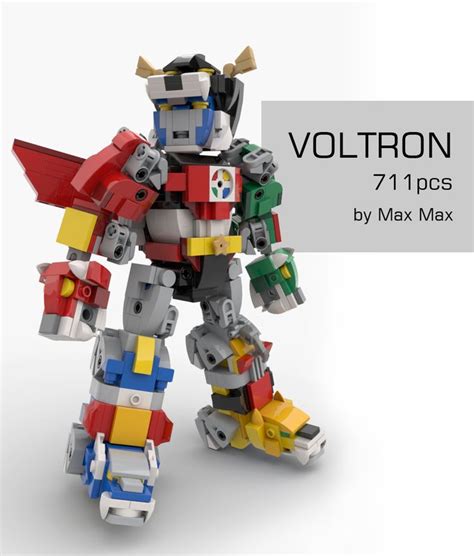 Lego Moc Voltronv1 By Max Subtle Creations Rebrickable Build With Lego
