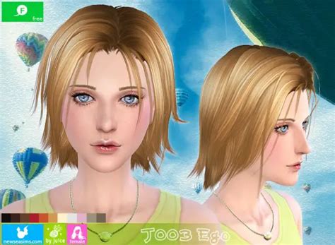 Sims 4 Fringe Hair