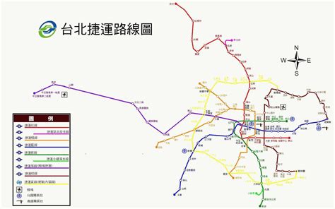 Taiwan Railway Network Map