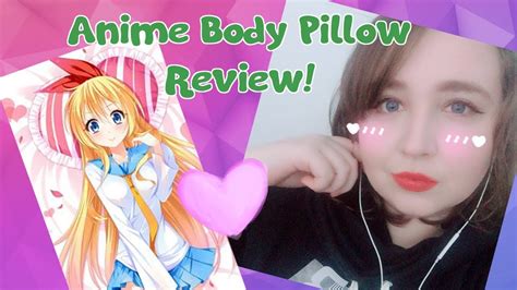 Anime Dakimakura Pillow Review~ Youtube