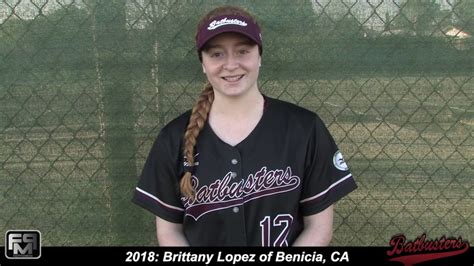 Brittany Lopez Shortstop And Outfield Softball Skills Video