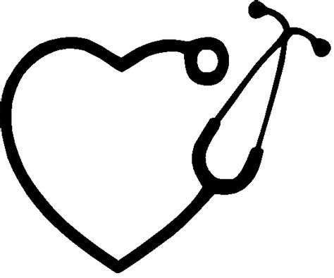 Heart Stethoscope Decal Jdmsweetheart Decals Llc