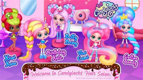 Скачать игру Candylocks Hair Salon Style Cotton Candy Hair на андроид
