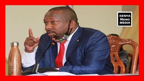 Live Mike Sonko Impeachment At The Senate Hearing And Determination