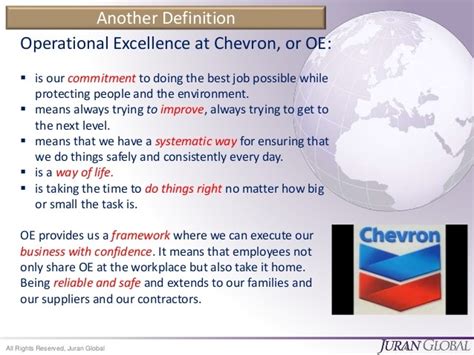 Operational Excellence Defined Is Right For You