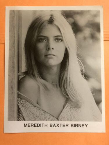 Meredith Baxter Birney Original Vintage Press Talent Agency Headshot