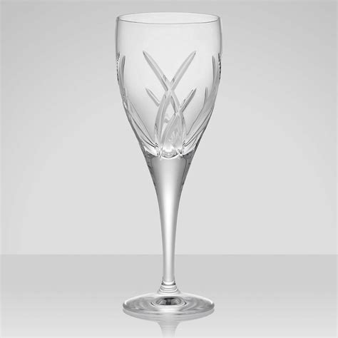 John Rocha For Waterford Crystal Signature Cut Lead Crystal Wine Glass