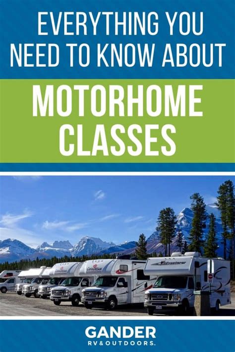 Everything You Need To Know About Motorhome Classes Motorhome Class