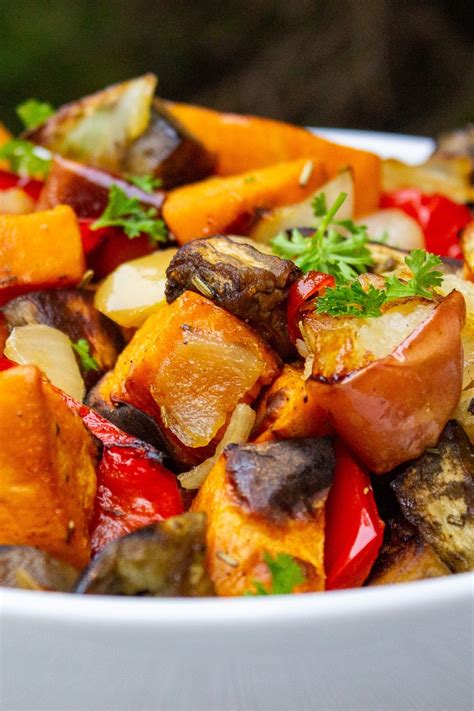 Oven Roasted Vegetables Recipe Two Kooks In The Kitchen