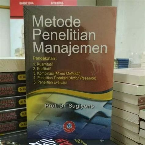 Jual Buku Metode Penelitian Manajemen Prof Sugiyono Di Lapak Toko Buku